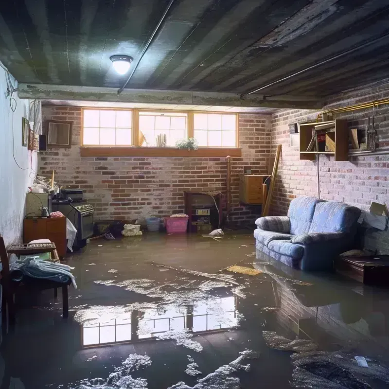 Flooded Basement Cleanup in Ruidoso Downs, NM